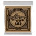 Ernie Ball .060 Earthwood Phosphor Bronze 3 paku iepakojums — akustiskās ģitāras atsevišķa stīga