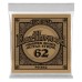 Ernie Ball .062 Earthwood Phosphor Bronze 3 paku iepakojums — akustiskās ģitāras atsevišķa stīga Ernie Ball .062 Earthwood Phosphor Bronze 3 paku iepakojums — akustiskās ģitāras atsevišķa stīga