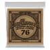 Ernie Ball .076 Earthwood Phosphor Bronze 3 paku iepakojums — akustiskās ģitāras atsevišķa stīga