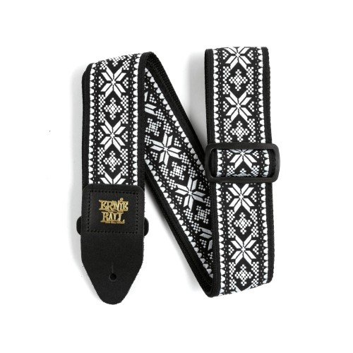 Ernie Ball Midnight Blizzard Jacquard Strap — ģitāras un basa siksna Ernie Ball Midnight Blizzard Jacquard Strap — ģitāras un basa siksna
