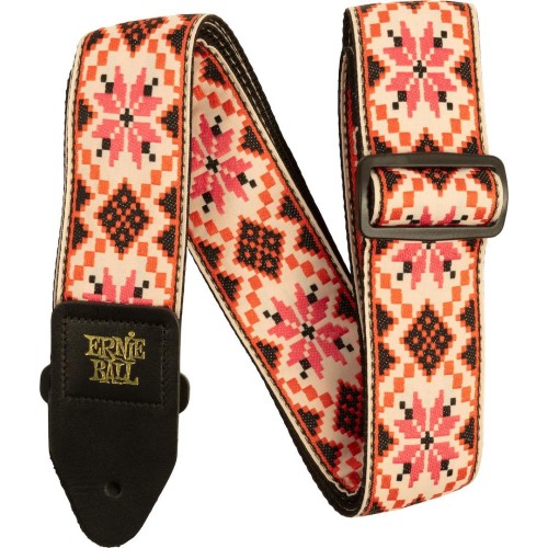 Ernie Ball Classic Jacquard Guitar Strap/Bass Strap - Cinnamon Needlepoint — ģitāras un basa siksna Ernie Ball Classic Jacquard Guitar Strap/Bass Strap - Cinnamon Needlepoint — ģitāras un basa siksna