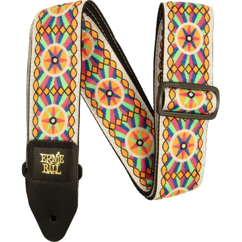 Ernie Ball Classic Jacquard Guitar Strap/Bass Strap - Candy Sun — ģitāras un basa siksna