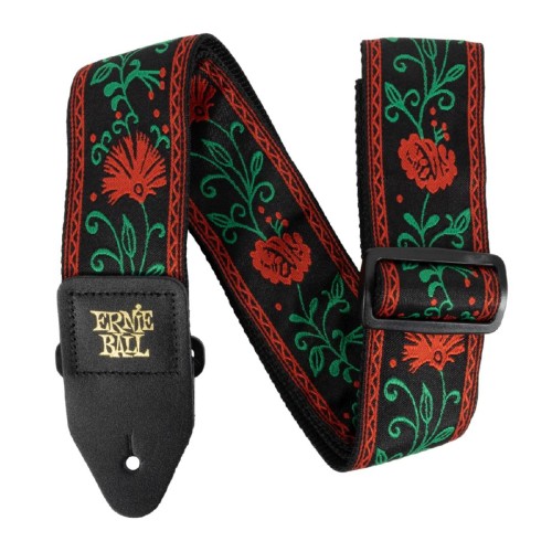 Ernie Ball Classic Jacquard Guitar Strap/Bass Strap - Western Rose — guitar and bass strap Ernie Ball Classic Jacquard Guitar Strap/Bass Strap - Western Rose — guitar and bass strap