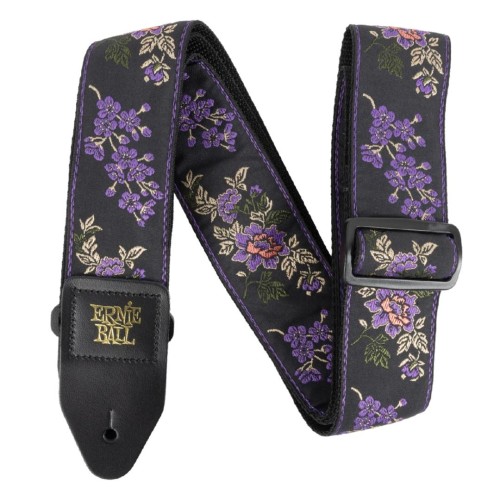 Ernie Ball Classic Jacquard Guitar Strap/Bass Strap - Lavender Blossom — guitar and bass strap Ernie Ball Classic Jacquard Guitar Strap/Bass Strap - Lavender Blossom — guitar and bass strap