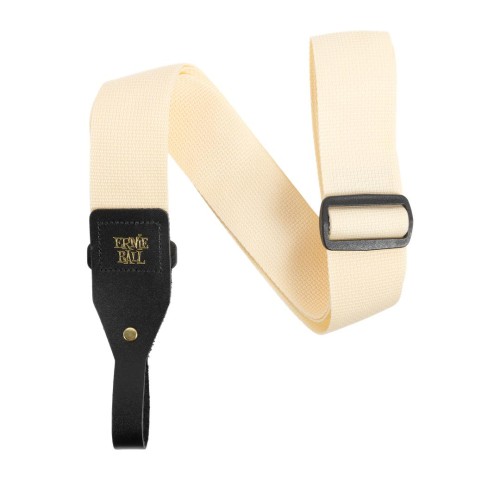 Ernie Ball Acoustic Guitar Strap - Cream — ģitāras un basa siksna Ernie Ball Acoustic Guitar Strap - Cream — ģitāras un basa siksna