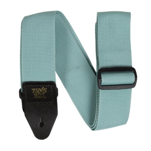 Ernie Ball Polypro Guitar Strap/Bass Strap - Tidal Green — ģitāras un basa siksna Ernie Ball Polypro Guitar Strap/Bass Strap - Tidal Green — ģitāras un basa siksna