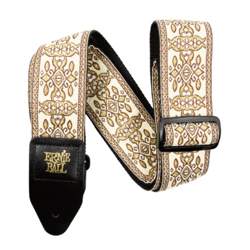 Ernie Ball Classic Jacquard Guitar Strap/Bass Strap - Golden Tapestry — ģitāras un basa siksna Ernie Ball Classic Jacquard Guitar Strap/Bass Strap - Golden Tapestry — ģitāras un basa siksna