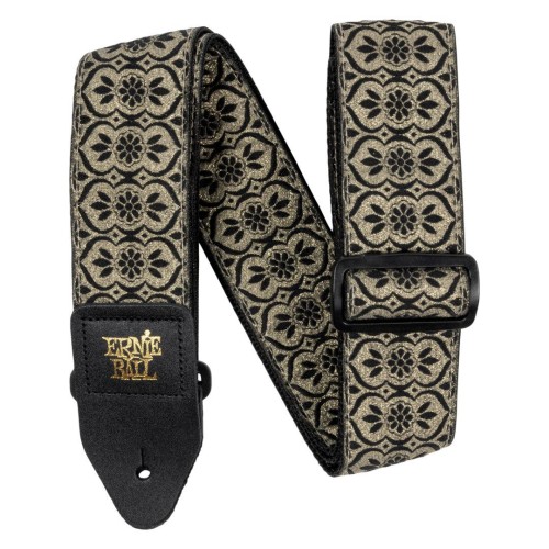 Ernie Ball Classic Jacquard Guitar Strap/Bass Strap - Golden Garden — ģitāras un basa siksna Ernie Ball Classic Jacquard Guitar Strap/Bass Strap - Golden Garden — ģitāras un basa siksna