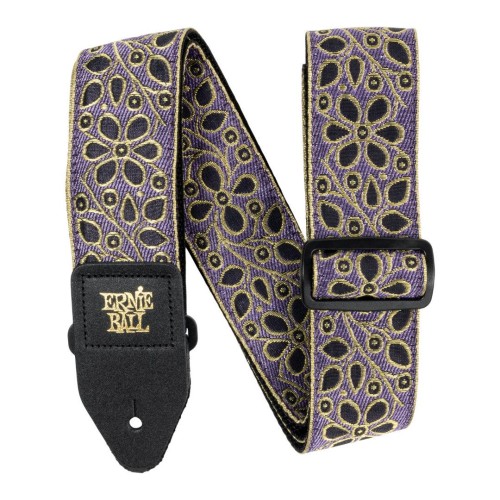Ernie Ball Classic Jacquard Guitar Strap/Bass Strap - Jasmine and Juice — ģitāras un basa siksna Ernie Ball Classic Jacquard Guitar Strap/Bass Strap - Jasmine and Juice — ģitāras un basa siksna