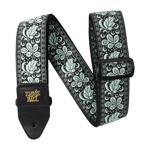 Ernie Ball Classic Jacquard Guitar Strap/Bass Strap - Mint To Be — ģitāras un basa siksna Ernie Ball Classic Jacquard Guitar Strap/Bass Strap - Mint To Be — ģitāras un basa siksna