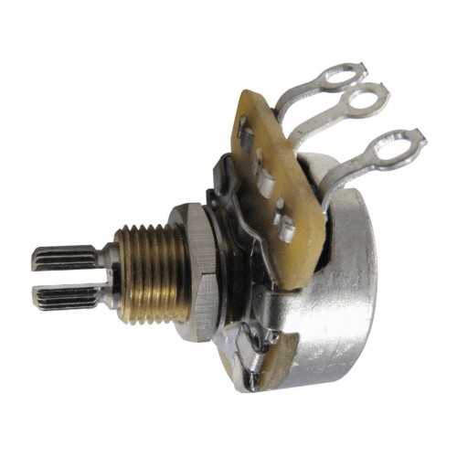 Ernie Ball 500K Split Shaft Potentiometer for Instruments — potenciometrs Ernie Ball 500K Split Shaft Potentiometer for Instruments — potenciometrs