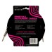 Ernie Ball Braided Instrument Cable Straight/Straight 10ft - Purple/Black — instrumentu vads Ernie Ball Braided Instrument Cable Straight/Straight 10ft - Purple/Black — instrumentu vads
