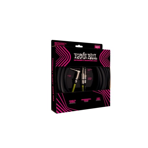 Ernie Ball Instrument and Headphone Cable 18ft — austiņu vads