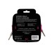 Ernie Ball Flex Instrument Cable Straight/Straight 20ft - Pink — instrumentu vads
