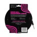 Ernie Ball Headphone Extension Cable 1/4 to 3.5mm 20ft - Black — austiņu vads