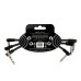 Ernie Ball Flex Patch Cable 6in - Black - 3 paku iepakojums — pedāļu savienojuma vads Ernie Ball Flex Patch Cable 6in - Black - 3 paku iepakojums — pedāļu savienojuma vads
