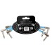 Ernie Ball Flex Patch Cable 6in - Blue - 3 paku iepakojums — pedāļu savienojuma vads Ernie Ball Flex Patch Cable 6in - Blue - 3 paku iepakojums — pedāļu savienojuma vads