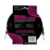 Ernie Ball Braided Instrument Cable Straight/Straight 10ft - Pumpkin Pie — instrumentu vads Ernie Ball Braided Instrument Cable Straight/Straight 10ft - Pumpkin Pie — instrumentu vads