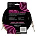 Ernie Ball Braided Instrument Cable Straight/Straight 18ft - Good Vibrations — instrumentu vads Ernie Ball Braided Instrument Cable Straight/Straight 18ft - Good Vibrations — instrumentu vads