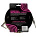Ernie Ball Braided Instrument Cable Straight/Angle 18ft - Good Vibrations — instrumentu vads