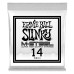 Ernie Ball .014 M-Steel Plain — elektriskās ģitāras atsevišķa stīga Ernie Ball .014 M-Steel Plain — elektriskās ģitāras atsevišķa stīga
