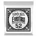 Ernie Ball .052 Everlast Coated Phosphor Bronze — akustiskās ģitāras atsevišķa stīga
