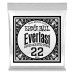 Ernie Ball .022 Everlast Coated 80/20 Bronze — akustiskās ģitāras atsevišķa stīga Ernie Ball .022 Everlast Coated 80/20 Bronze — akustiskās ģitāras atsevišķa stīga