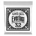 Ernie Ball .032 Everlast Coated 80/20 Bronze — akustiskās ģitāras atsevišķa stīga Ernie Ball .032 Everlast Coated 80/20 Bronze — akustiskās ģitāras atsevišķa stīga