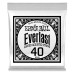 Ernie Ball .040 Everlast Coated 80/20 Bronze — akustiskās ģitāras atsevišķa stīga Ernie Ball .040 Everlast Coated 80/20 Bronze — akustiskās ģitāras atsevišķa stīga