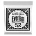 Ernie Ball .052 Everlast Coated 80/20 Bronze — akustiskās ģitāras atsevišķa stīga Ernie Ball .052 Everlast Coated 80/20 Bronze — akustiskās ģitāras atsevišķa stīga