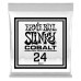 Ernie Ball .024 Cobalt Wound — elektriskās ģitāras atsevišķa stīga Ernie Ball .024 Cobalt Wound — elektriskās ģitāras atsevišķa stīga