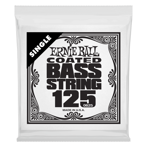 Ernie Ball .125 Coated Nickel Wound — basģitāras atsevišķa stīga