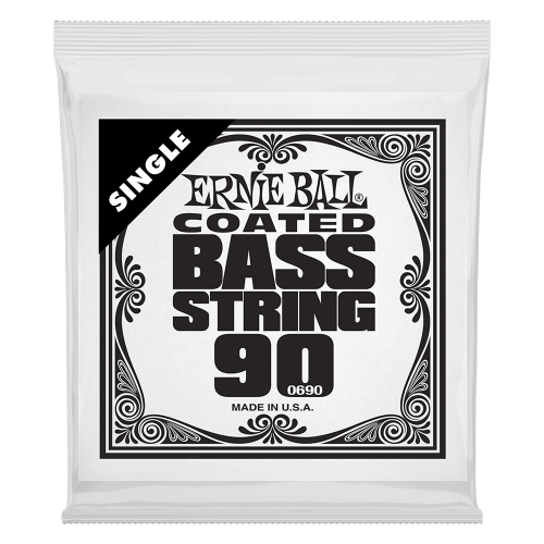 Ernie Ball .090 Coated Nickel Wound — basģitāras atsevišķa stīga