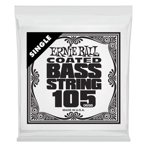 Ernie Ball .105 Coated Nickel Wound — basģitāras atsevišķa stīga