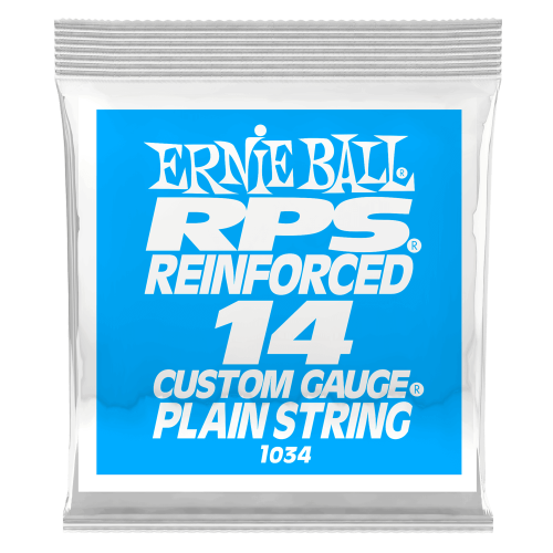 Ernie Ball .014 RPS Reinforced Plain — elektriskās ģitāras atsevišķa stīga
