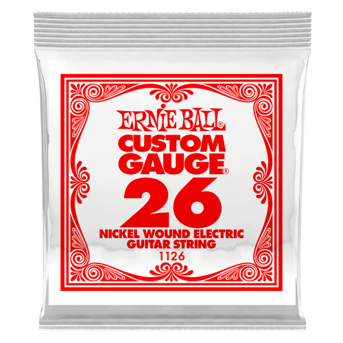 Ernie Ball .026 Nickel Wound — elektriskās ģitāras atsevišķa stīga