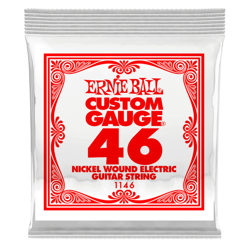 Ernie Ball .046 Nickel Wound — elektriskās ģitāras atsevišķa stīga