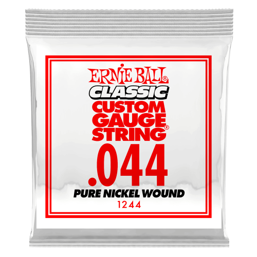 Ernie Ball .044 Classic Pure Nickel Wound — electric guitar single string Ernie Ball .044 Classic Pure Nickel Wound — electric guitar single string