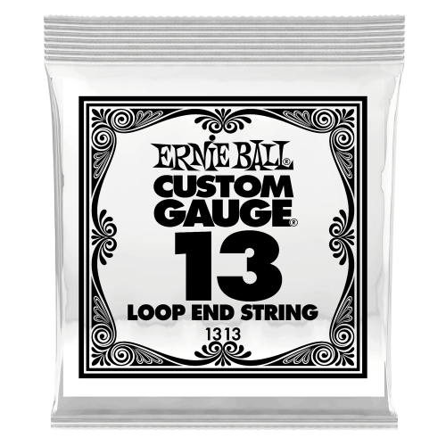 Ernie Ball .013 Loop End Stainless Steel Plain Banjo or Mandolin — bandžo atsevišķa stīga