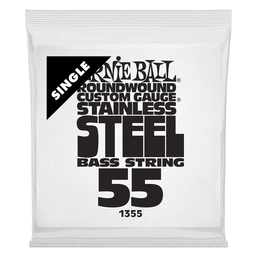 Ernie Ball .055 Stainless Steel — basģitāras atsevišķa stīga