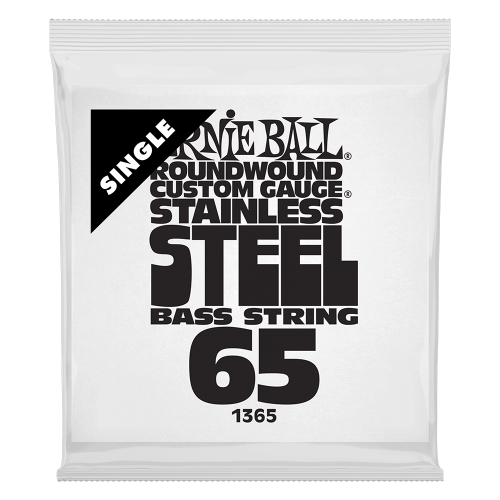 Ernie Ball .065 Stainless Steel — basģitāras atsevišķa stīga Ernie Ball .065 Stainless Steel — basģitāras atsevišķa stīga
