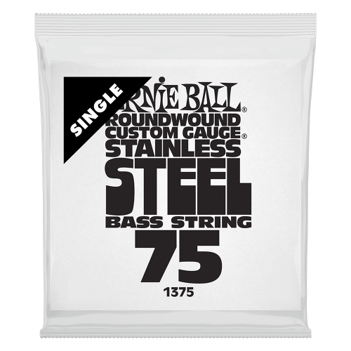 Ernie Ball .075 Stainless Steel — basģitāras atsevišķa stīga