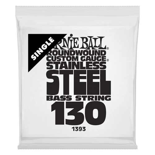Ernie Ball .130 Stainless Steel — basģitāras atsevišķa stīga Ernie Ball .130 Stainless Steel — basģitāras atsevišķa stīga