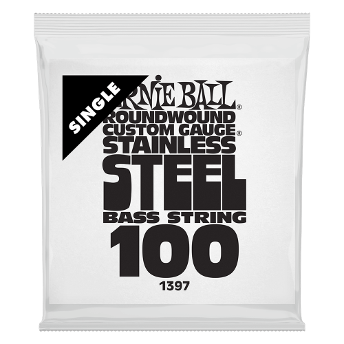 Ernie Ball .100 Stainless Steel — basģitāras atsevišķa stīga