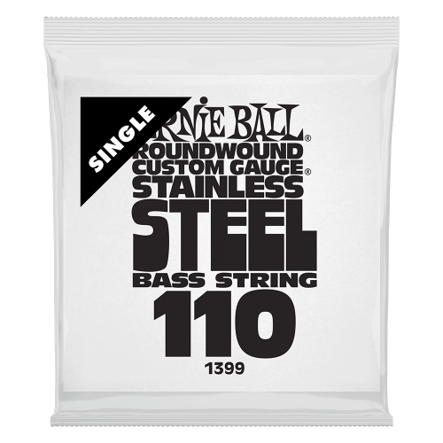 Ernie Ball .110 Stainless Steel — basģitāras atsevišķa stīga