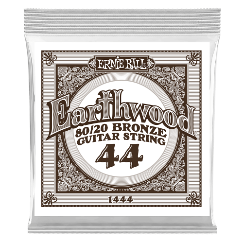 Ernie Ball .044 Earthwood 80/20 Bronze — akustiskās ģitāras atsevišķa stīga Ernie Ball .044 Earthwood 80/20 Bronze — akustiskās ģitāras atsevišķa stīga