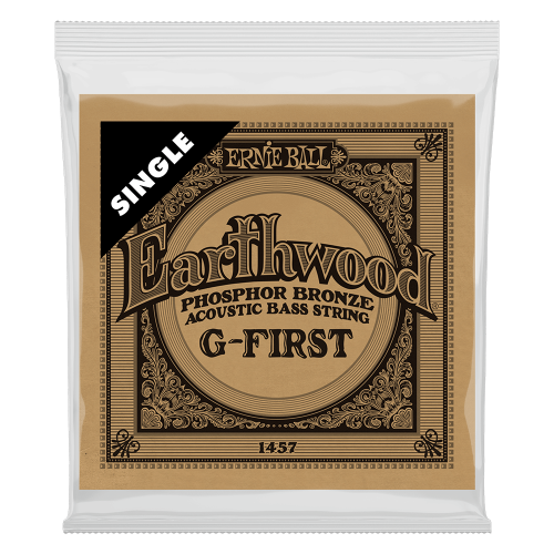 Ernie Ball .045 Earthwood Phosphor Bronze — akustiskās basģitāras atsevišķa stīga
