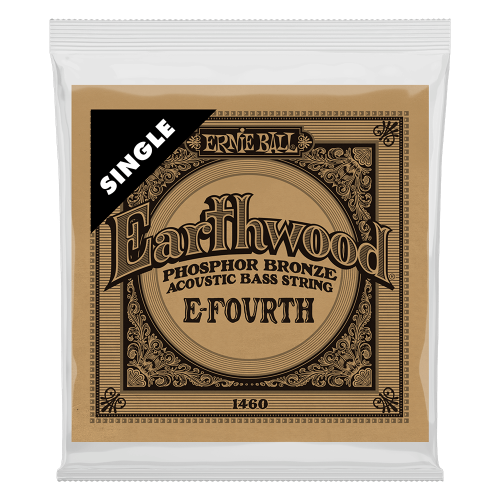 Ernie Ball .095 Earthwood Phosphor Bronze — akustiskās basģitāras atsevišķa stīga