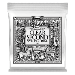 Ernie Ball Clear 2nd Ernesto Palla Nylon — classical guitar single string