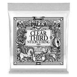 Ernie Ball Clear 3rd Ernesto Palla Nylon — classical guitar single string
